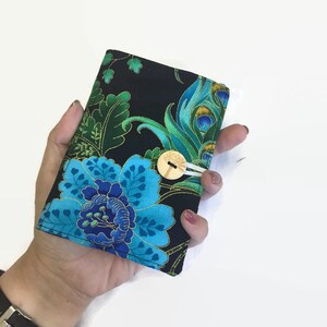 Tarjetero pequeño - Estuche para tarjetas de crédito, billetera minimalista, billetera para mujer - Idea de regalo, billetera floral