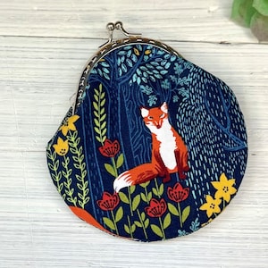 Change Purse - Coin Purse - Fox Coin Purse - Small Coin Purse  - Purse - Coin Purse -