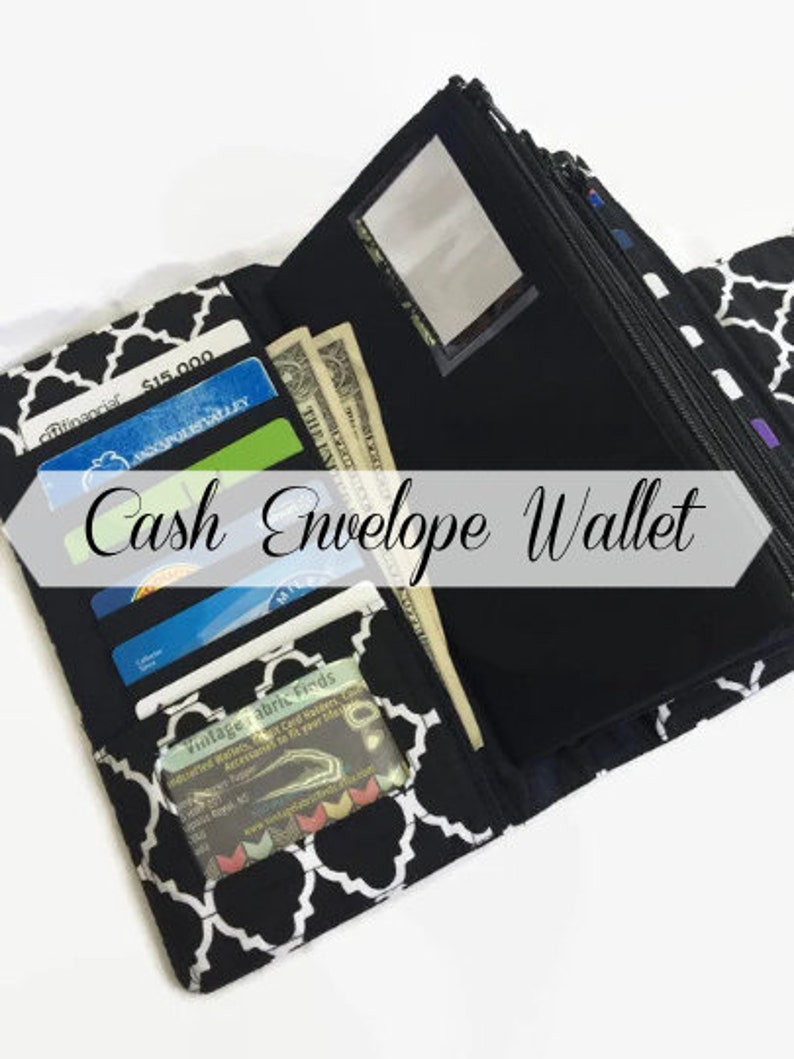 Cash Envelope System Credit Card Holder Coupon Holder Etsy Canada