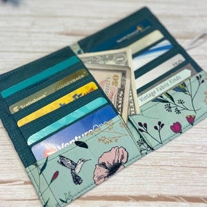 Porte-cartes de crédit - porte-cartes de débit colibri - petit portefeuille - portefeuille minimaliste - porte-cartes - porte-cartes de poche