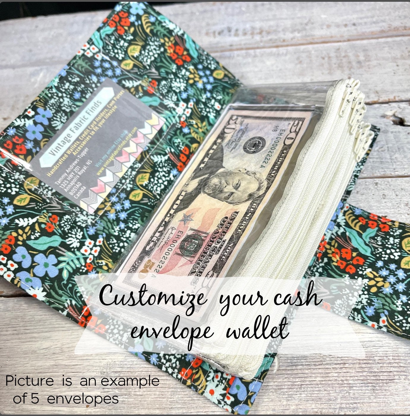 Pin on cash envelope binder