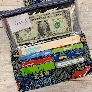 Geldumschlagsystem - Fox Wallet - Dave Ramsey Bargeldumschlagsystem - Geldsystem - Budgetumschläge - Umschlagsystem