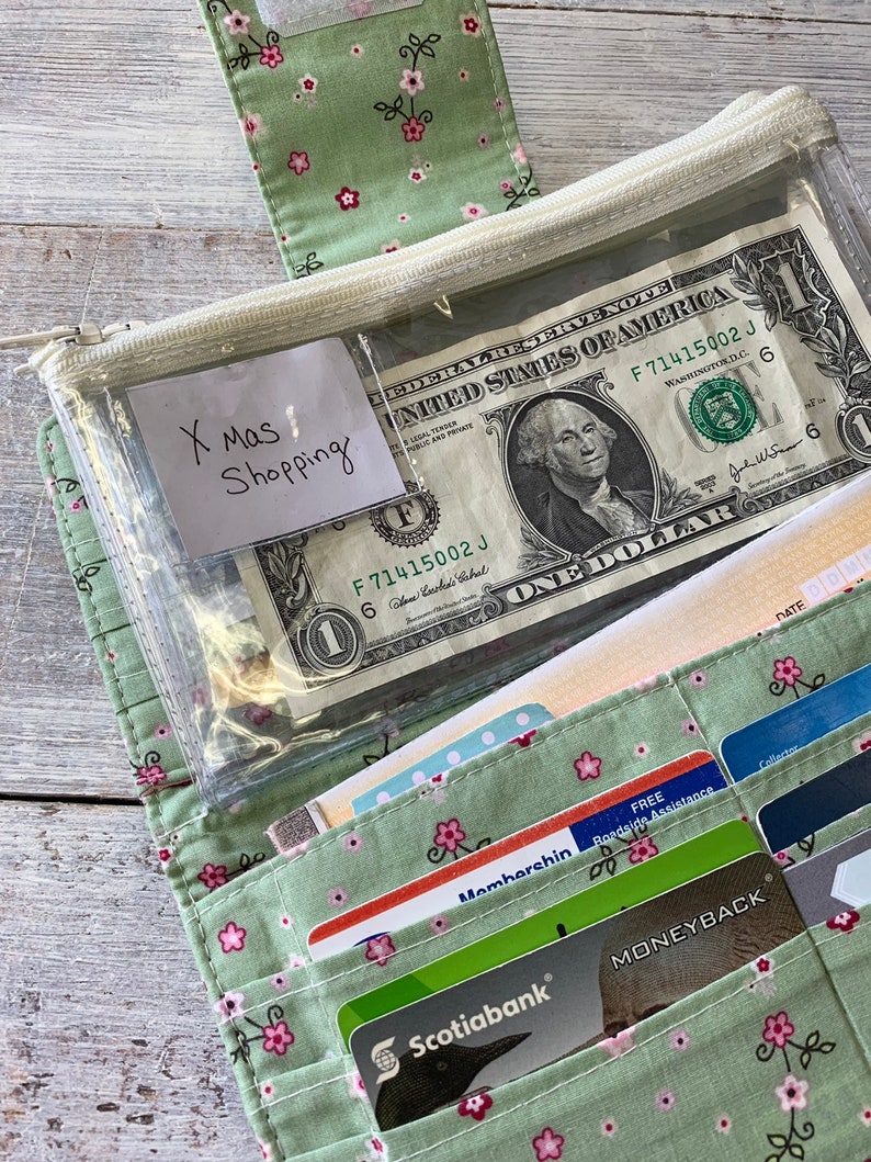 Money Envelope System Dave Ramsey Wallet Dave Ramsey Cash Etsy