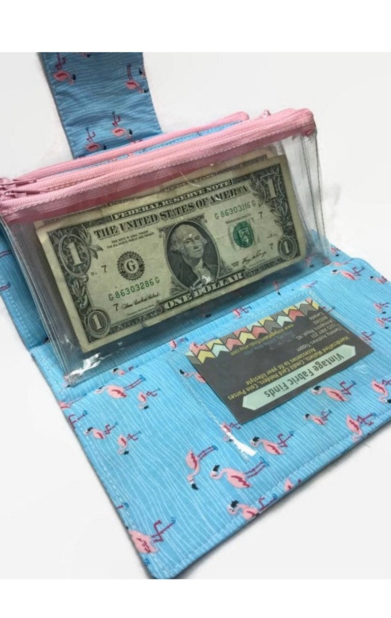 Money Envelope System Zippered Pockets Cash Envelope System Etsy