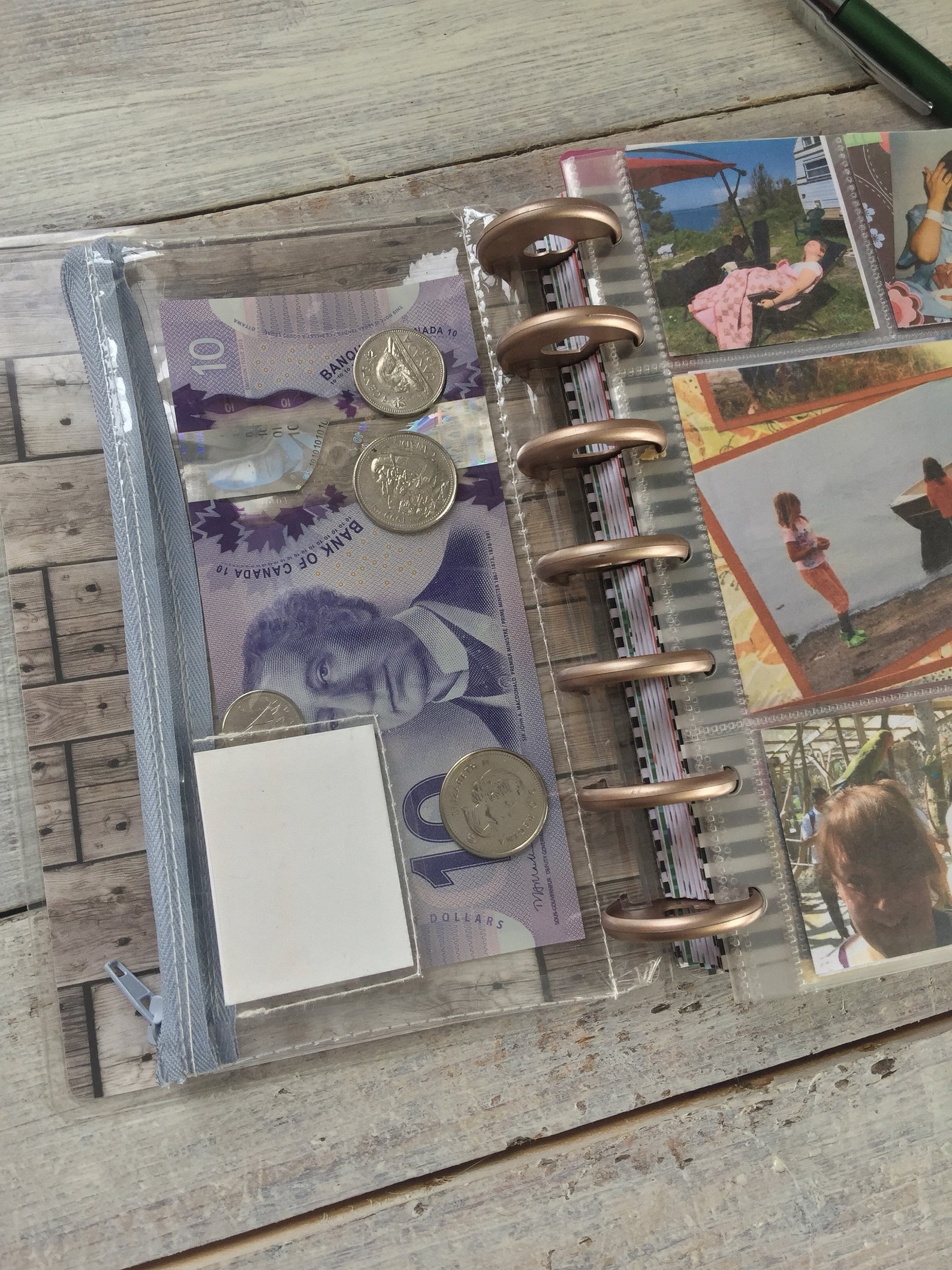 Mini Happy Planner Zippered Pockets Planner Accessories Etsy