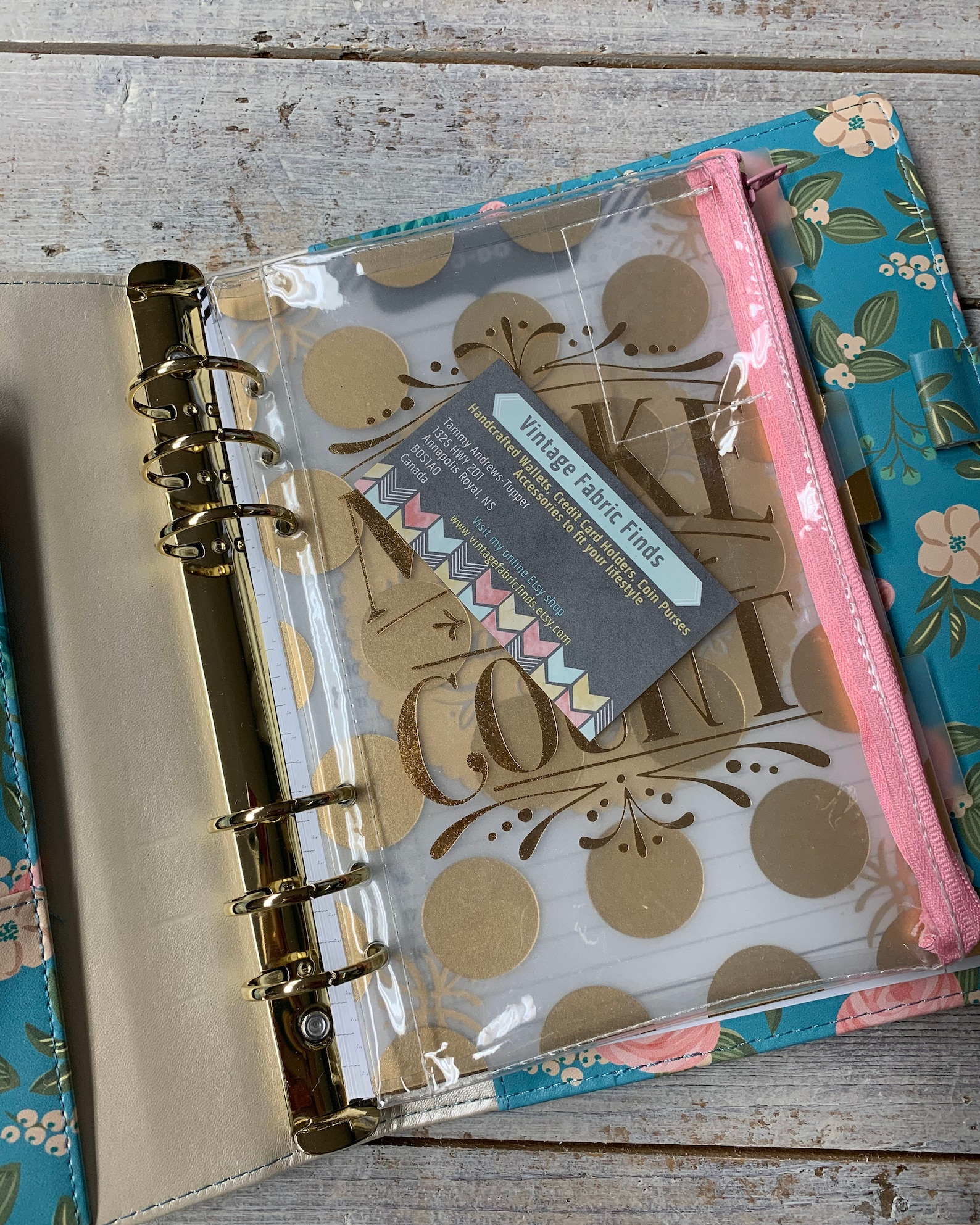 A5 Planner Zippered Pouch Planner Zippered Pouch Planner Etsy