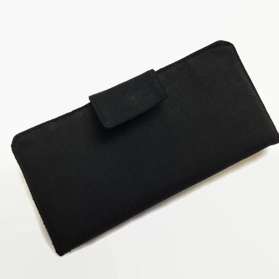 Women's Card Wallet Card Wallet Black Wallet Card Etsy