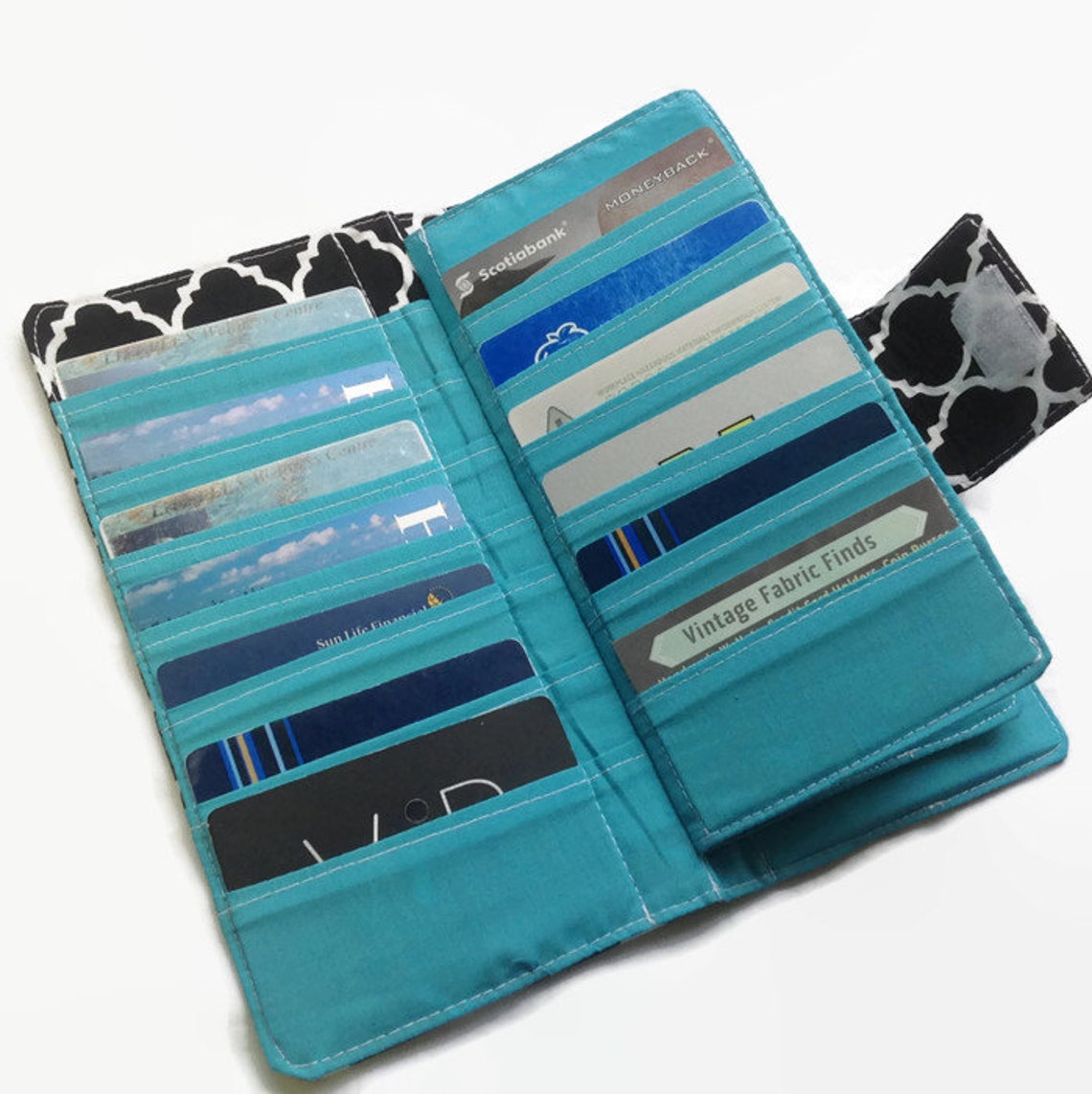 Womens Card Wallet Credit Card Holder Credit Card Organizer Etsy Canada