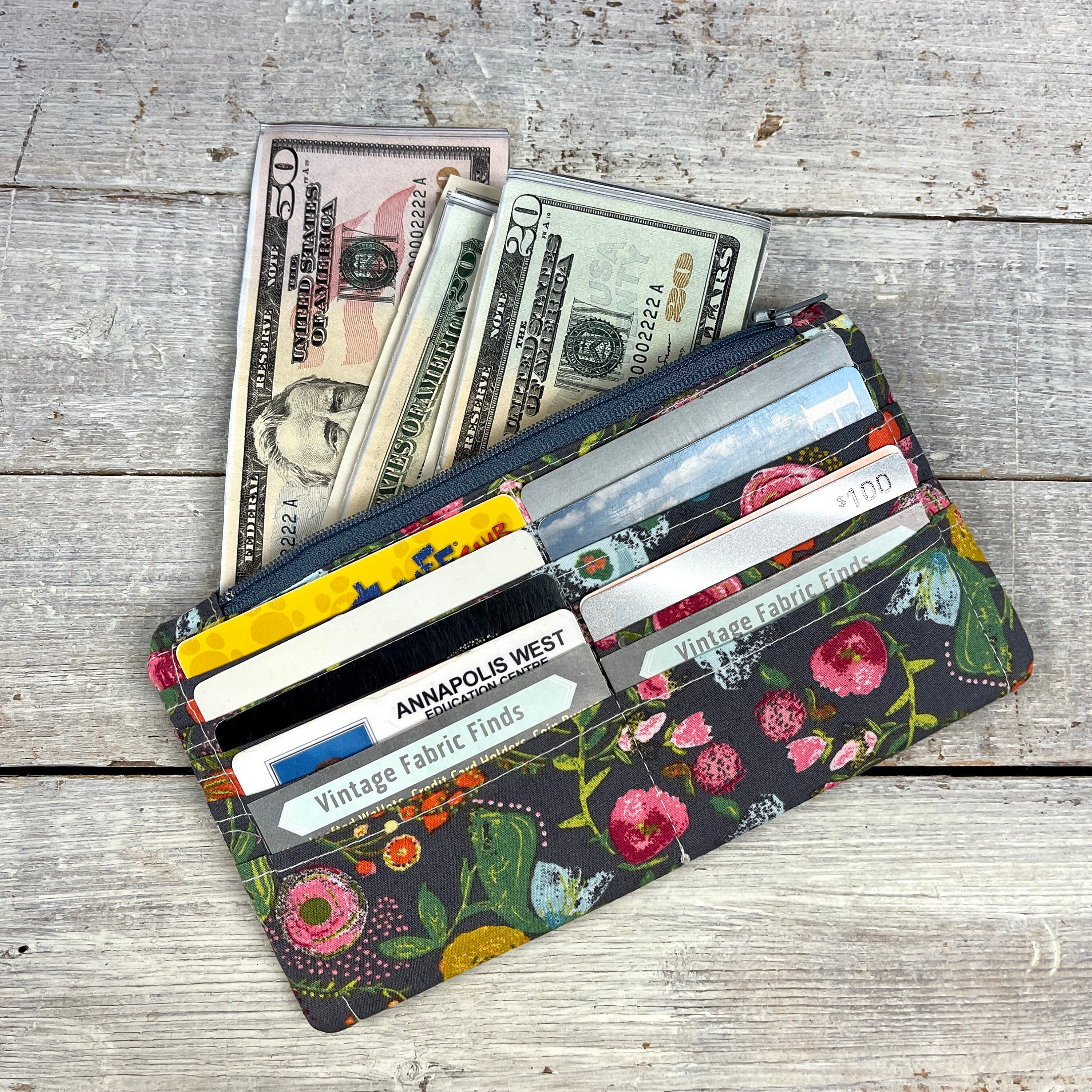 Purse Organizer Insert Credit Card Holder Money Wallet - Etsy New Zealand