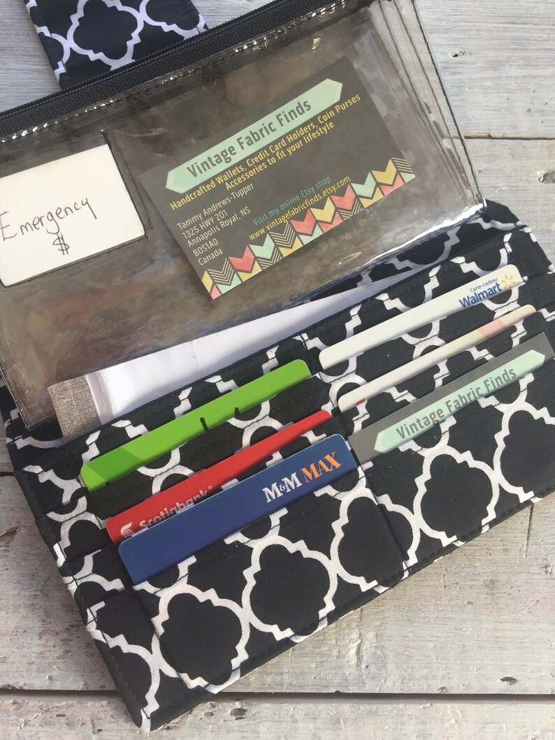 Cash Envelope Wallet Envelope Money System Zippered Etsy