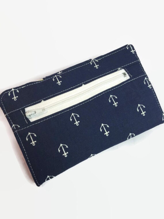 Cartera de mujer Carteras Mini cartera Billetera náutica | Etsy México