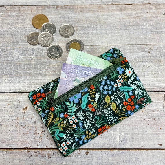 Small Wildflowers Credit Card Holder