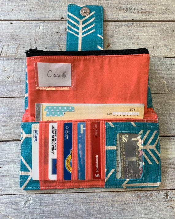 Cash Envelope Wallet Envelope Money System Zippered 