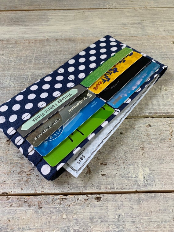 Credit card holders for purse top