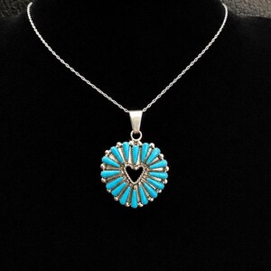 Zuni Needlepoint Necklace - Etsy