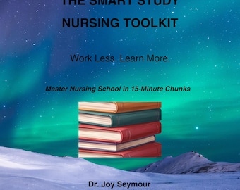 Nursing School Study Toolkit | 15-Minute Planner, NCLEX Prep (Digital Download)
