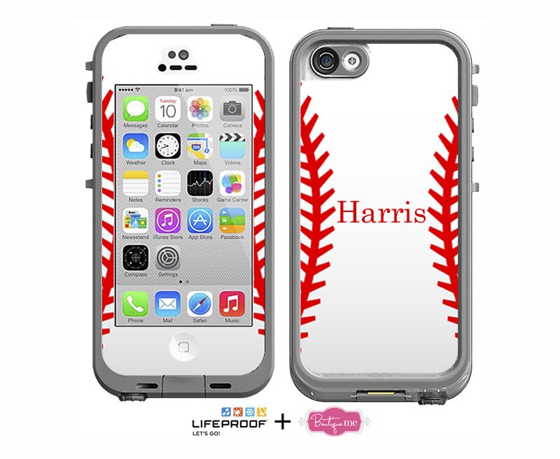 ziel Oorlogszuchtig dood Baseball Sports Personalized Decal for Lifeproof Iphone 4/4s - Etsy