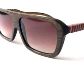 Skateboard recyclé lunettes de soleil - lunettes de soleil