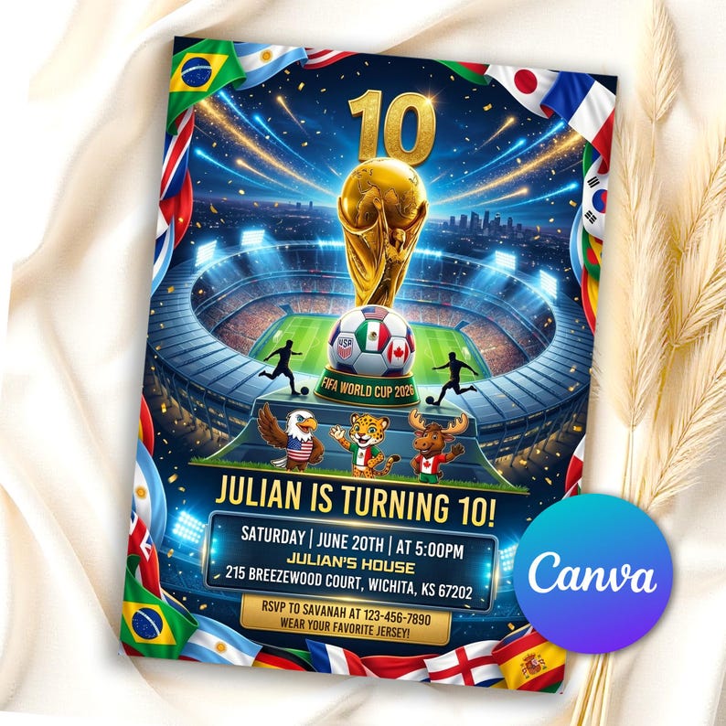 soccer birthday,world cup invitation,digital soccer party,soccer party favors,printable soccer,world cup birthday,soccer theme party,futbol birthday,soccer candy wrapper,world cup invite,soccer invitation,football party card,sports invite,sports event invite,2026 world cup,soccer digital file,football fan card,soccer template edit,customizable card,printable template,canva invitation,editable invite card