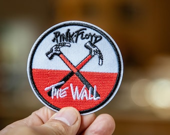 Pink Floyd The Wall Crossed Hammers Patch | Classic Rock Band Embroidered Badge (6.6CM)