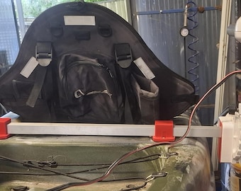 Kayak motor mounting kit.