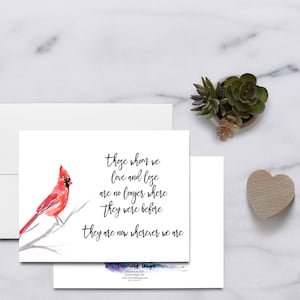 Tarjeta de simpatía con el cardenal