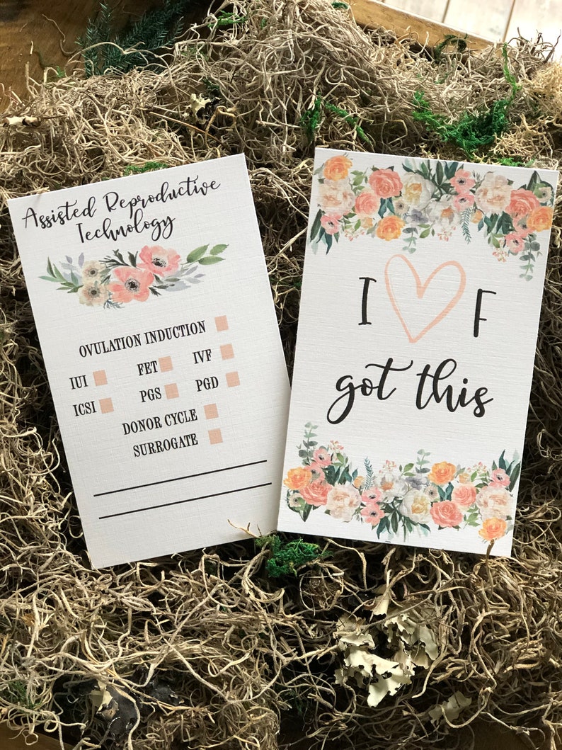 Instant Download IVF Fertility Milestone Cards by Conceivable Designs ...