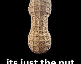 Giant Peanut Plush Pattern