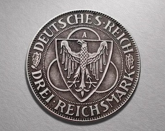 Tyskland 3 Reichsmark 1930 mynt
