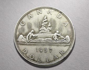 1 Dollar Kanada 1957 Elizabeth II
