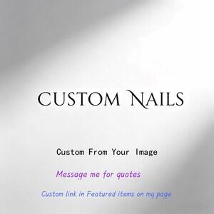 Custom Press On Nails