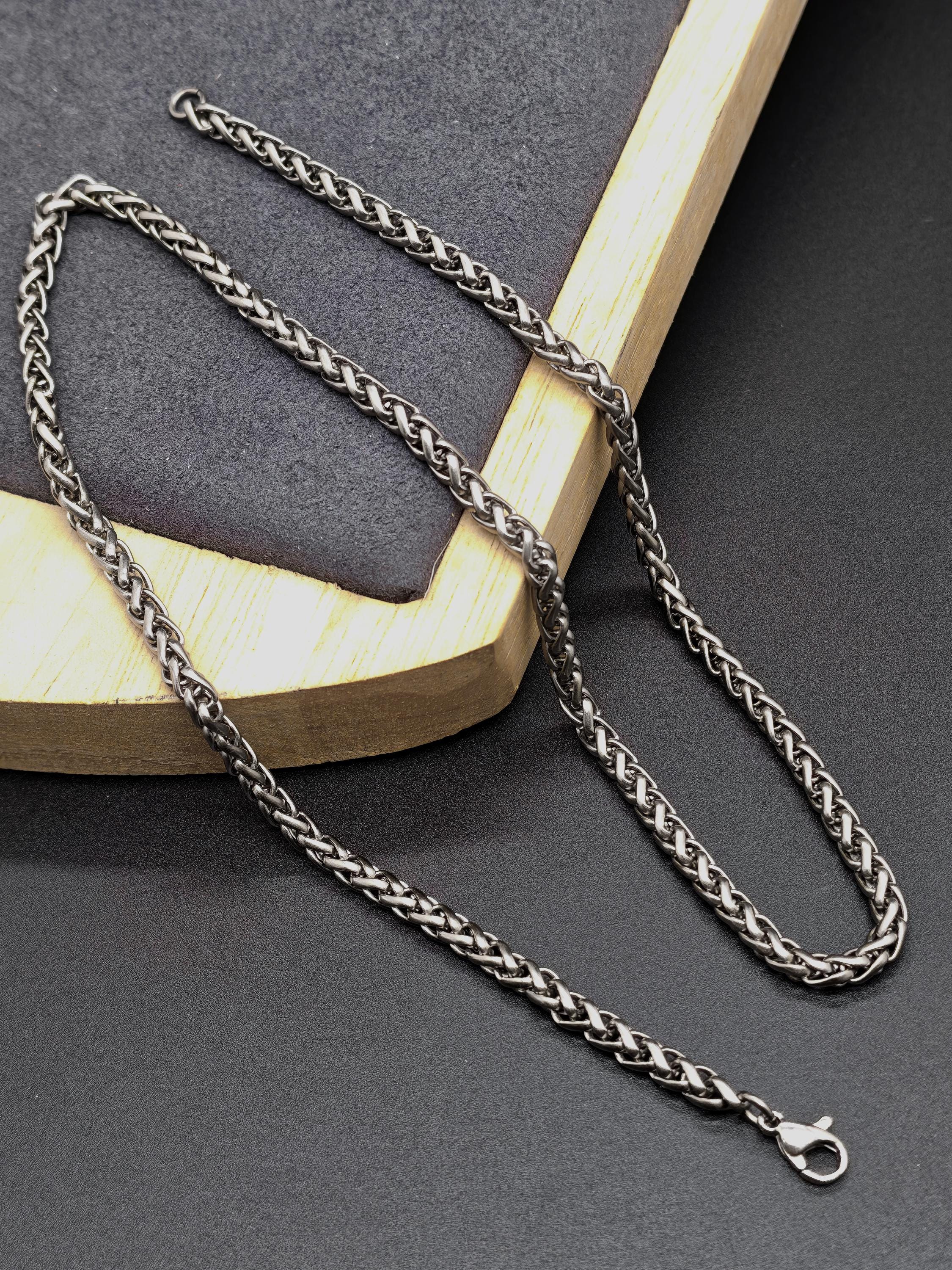 Ti Rope Chain 4mm Titanium Rope Link Chain Necklace - Etsy