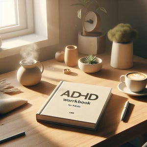 ADHD Workbook for Adults | Executive Dysfunction & Time Blindness Planner | Emotional Regulation  Overwhelm Reset | Printable PDF