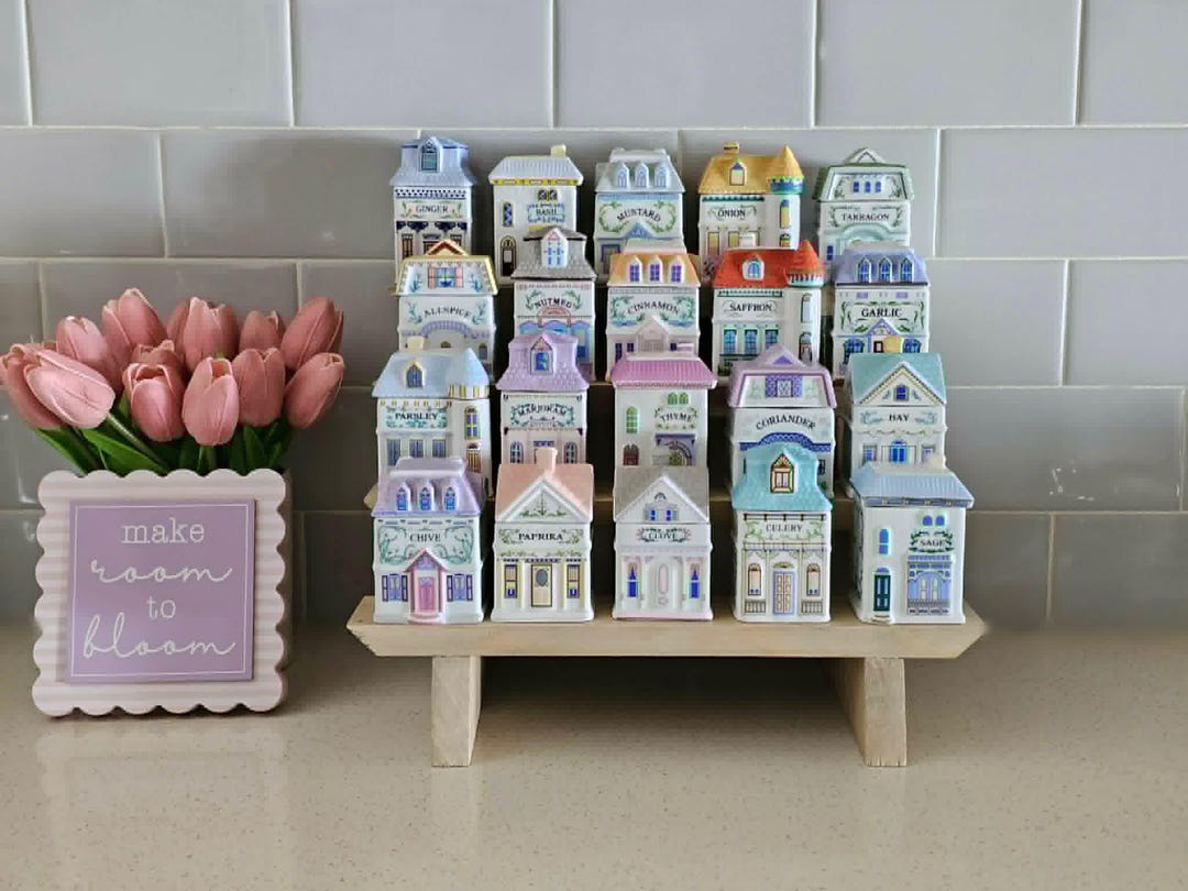 Lenox Inspired House Village Spice Rack