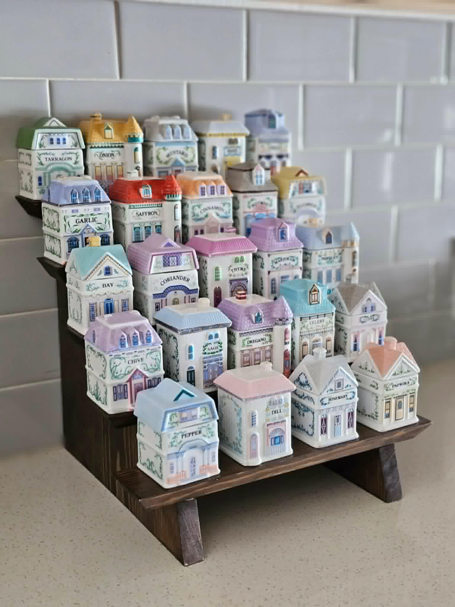 Lenox Inspired House Village Spice Rack - Etsy