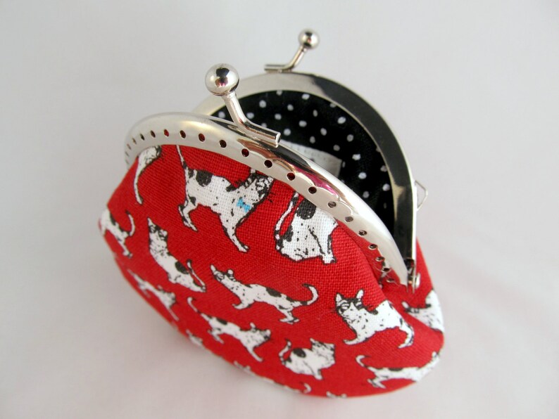 Cat Coin Purse Small Coin Purse Clasp Purse Coin Purse Etsy