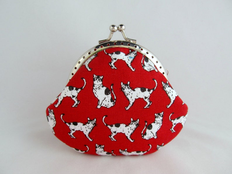 Cat Coin Purse Small Coin Purse Clasp Purse Coin Purse Etsy