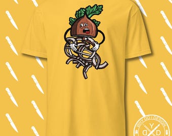 Camiseta divertida para amantes de la comida: Víctima de la guerra de la cocina