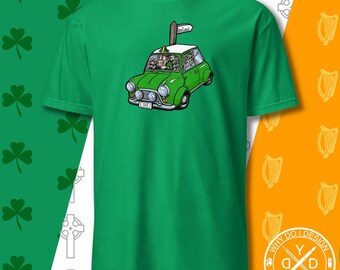 Camiseta divertida de San Patricio expulsando serpientes de Irlanda