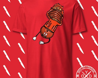 Camiseta divertida para amantes de la comida: Terror culinario