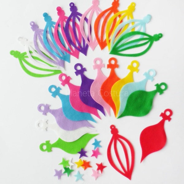 Felt shapes etsy