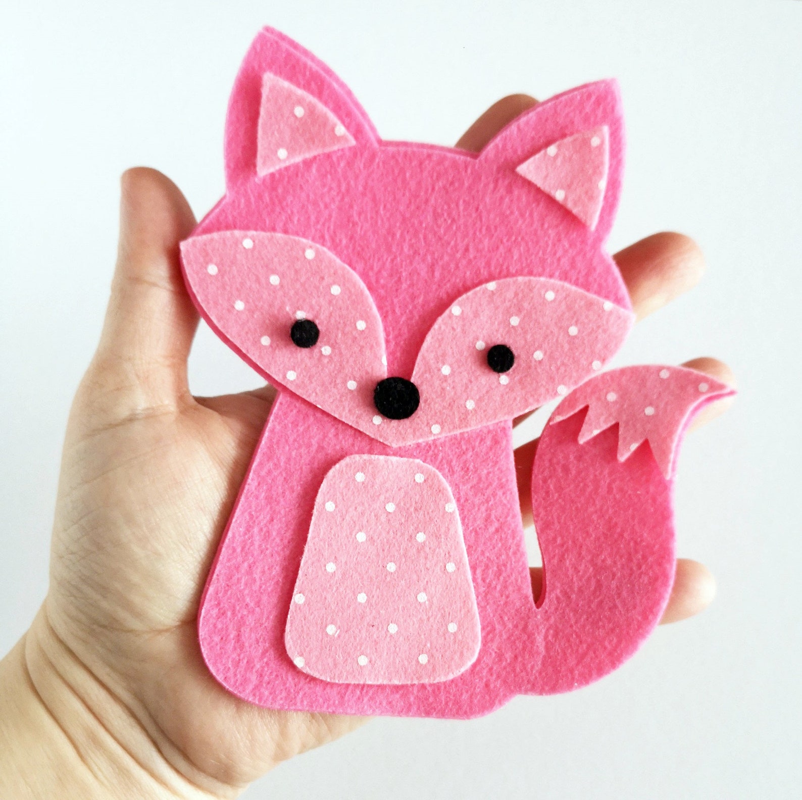 Felt Sewing Kit Kids Crafts Projects Diy Felt Animal Sew Etsy