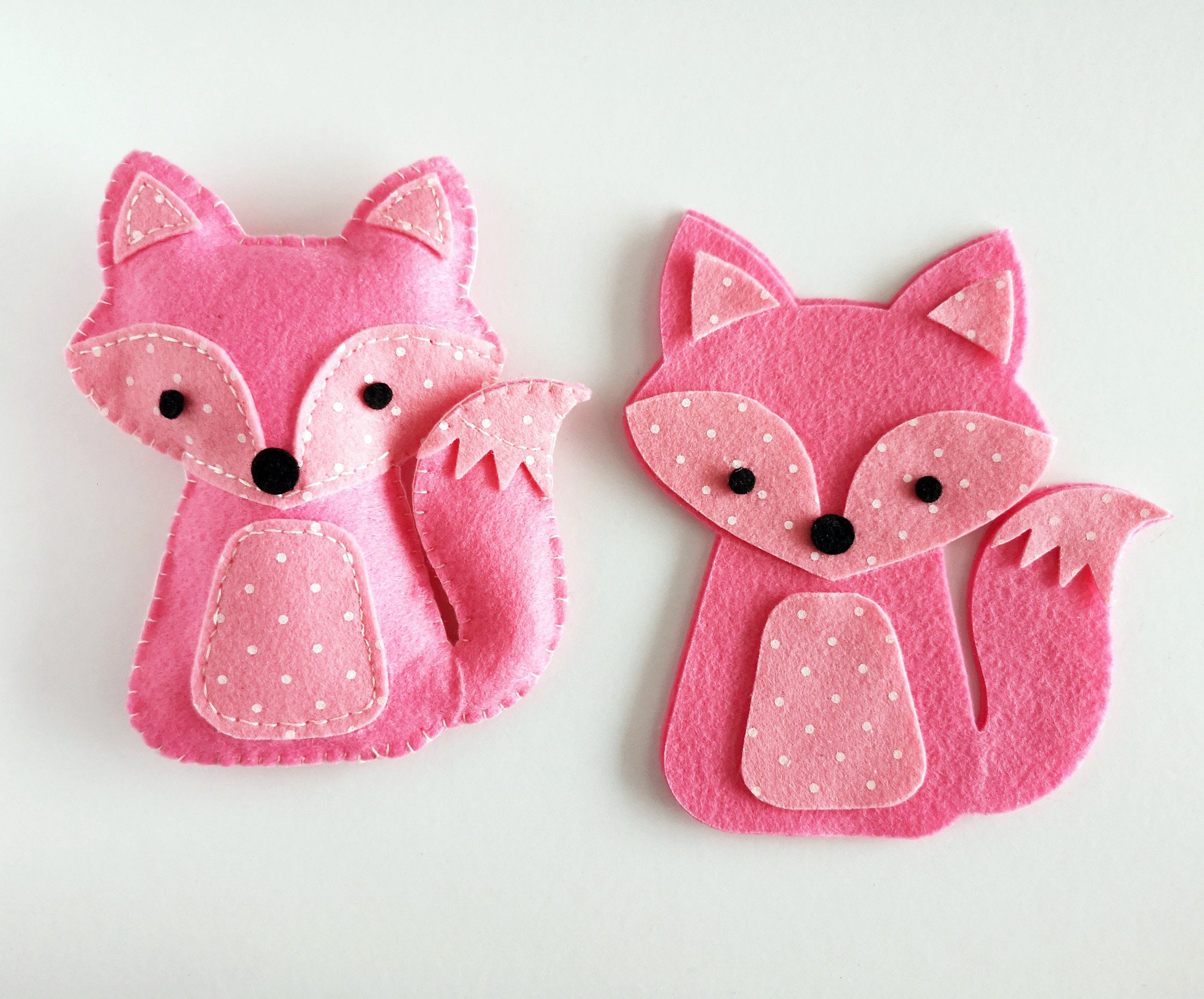 Felt Sewing Kit, Kids Crafts Projects, Diy Felt Animal, Sew Your Own Fox,  Felt Craft Kit 