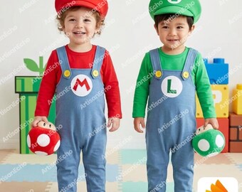 Baby Boy Anime Hooded Bodysuit | Fleece Long Sleeve Winter Outfit | Christmas Holiday Costume Newborn Toddler Gift