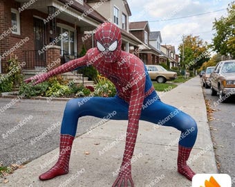 Spiderman Costume Adult | 3D Spandex Zentai Jumpsuit | Halloween Cosplay Suit Comic Con Superhero Full Body Outfit