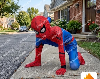 Kids Spider Superhero Costume Boys | Spandex Bodysuit Halloween Cosplay Comic Con Birthday School Carnival Toddler Gift