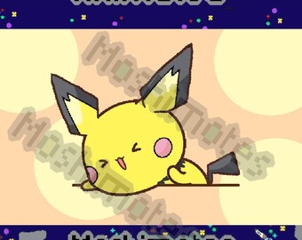 Pichu Laughing Animated Emote - For Twitch and Discord