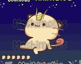 Meowth Chilling Emote for Twitch/Discord/Etc