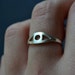 Evil Eye Ring, Sterling Silver Evil Eye Jewelry, Protection Ring ...