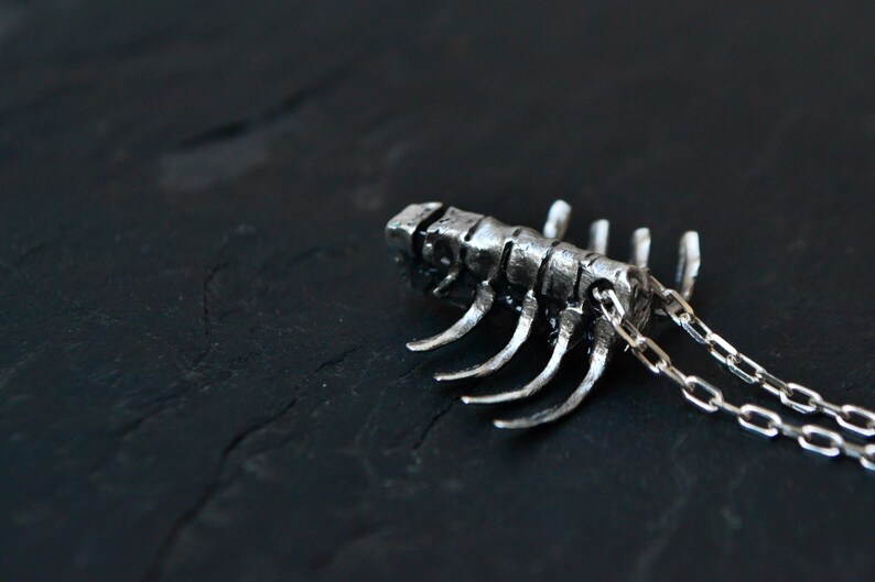 Anatomical Rib Cage Gothic Necklace Sterling Silver Macabre - Etsy